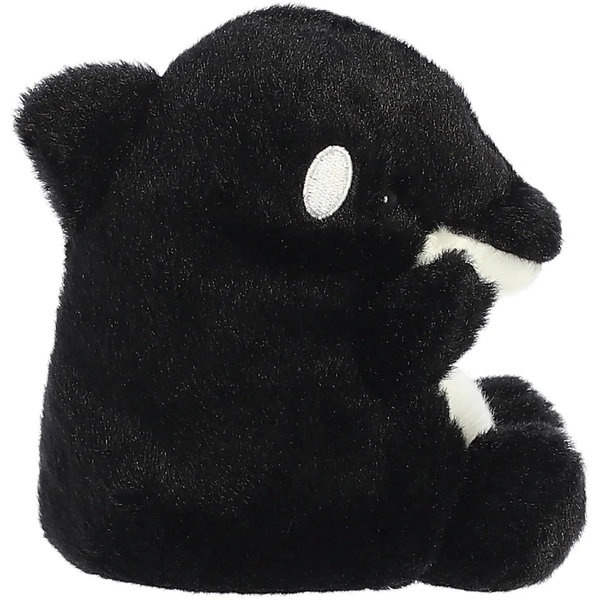 Игрушка мягконабивная Aurora Palm Pals Косатка, 12 см, черный (220168D) - Pampik - 3