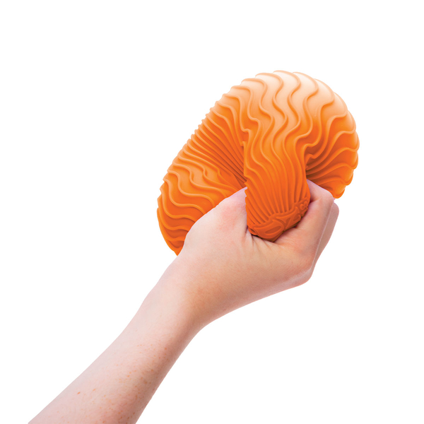 Игрушка-антистресс NeeDoh Super Яркие волны, оранжевый (RSPND-5) - Pampik - 3