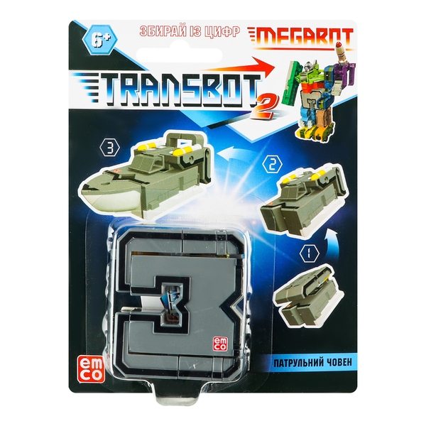 Іграшка-трансформер Transbot, колекційна, 1 шт., в асортименті (6889) - Pampik - 4