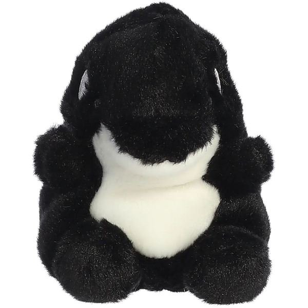 Игрушка мягконабивная Aurora Palm Pals Косатка, 12 см, черный (220168D) - Pampik