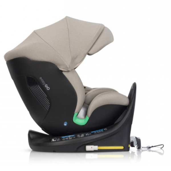 Автокрісло EasyGo Cosy izofix, 0-36 кг, Taupe (9024-EGCo-25) - Pampik - 3