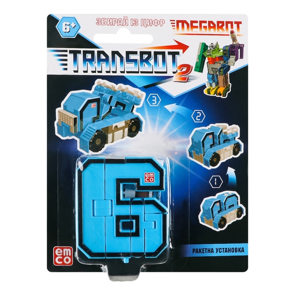 Іграшка-трансформер Transbot, колекційна, 1 шт., в асортименті (6889) - Pampik - 7