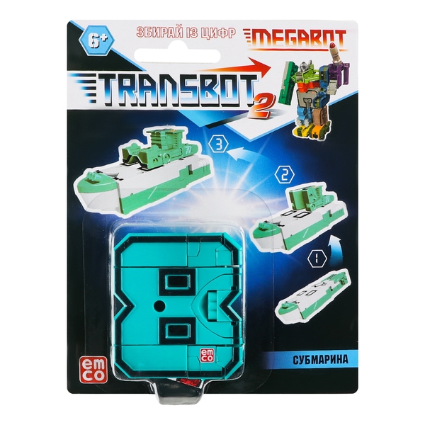 Іграшка-трансформер Transbot, колекційна, 1 шт., в асортименті (6889) - Pampik - 9