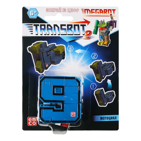 Іграшка-трансформер Transbot, колекційна, 1 шт., в асортименті (6889) - Pampik - 10