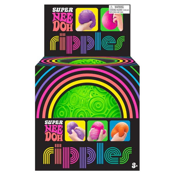 Іграшка-антистрес NeeDoh Super Яскраві кружальця, зелений (RSPND-3) - Pampik - 3