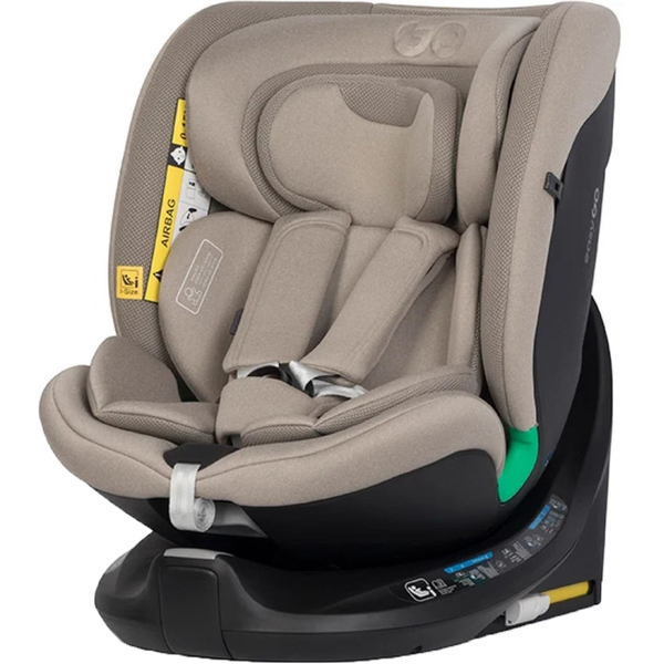 Автокрісло EasyGo Cosy izofix, 0-36 кг, Taupe (9024-EGCo-25) - Pampik