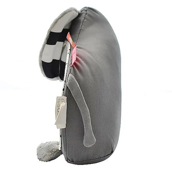 Игрушка мягкая Done by Deer Активити Слон, 26х22х8 см, серый (4103135/33058) - Pampik - 3