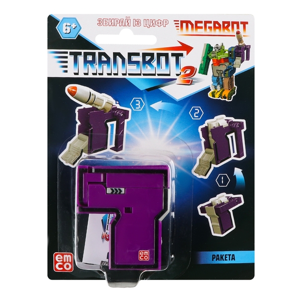 Іграшка-трансформер Transbot, колекційна, 1 шт., в асортименті (6889) - Pampik - 8