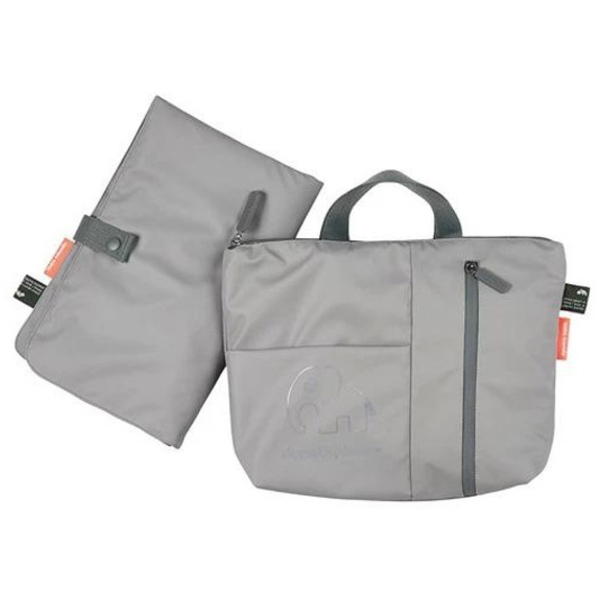 Органайзер дорожній для зміни підгузків Done by Deer, 30х25х4 см, сірий (7003405/33044) - Pampik