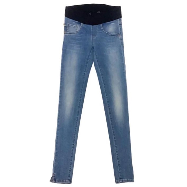 Джинси лосини потерті Pietro Brunelli, джинс, р.38, темно-блакитний (JP0043,629/13991) - Pampik