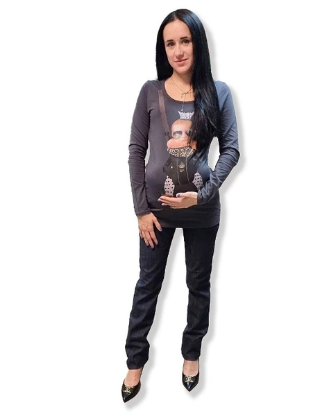 Джинси звужені з бандажем Pietro Brunelli, джинс, р.46, темно-синій (JP0046,535/17733) - Pampik - 5