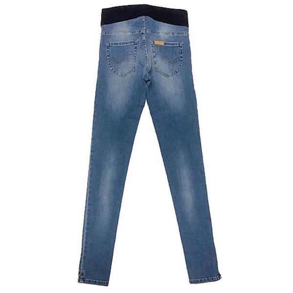 Джинси лосини потерті Pietro Brunelli, джинс, р.38, темно-блакитний (JP0043,629/13991) - Pampik - 2