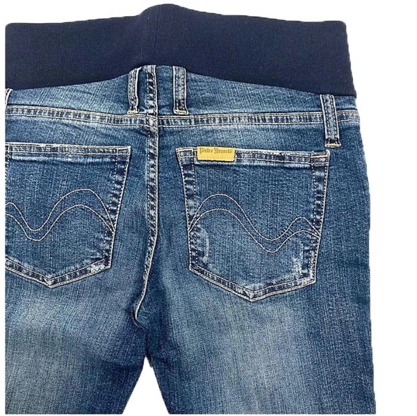 Джинси прямі з бандажем Pietro Brunelli, р.40, джинс, світло-синій (JP0041,544/10528) - Pampik - 4