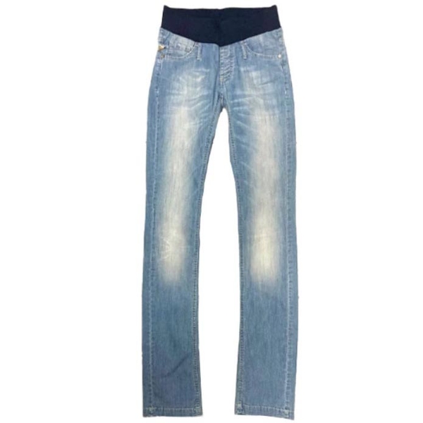 Джинси прямі потерті з бандажем Pietro Brunelli, р.40, джинс, блакитний (JP0040.512/3466) - Pampik