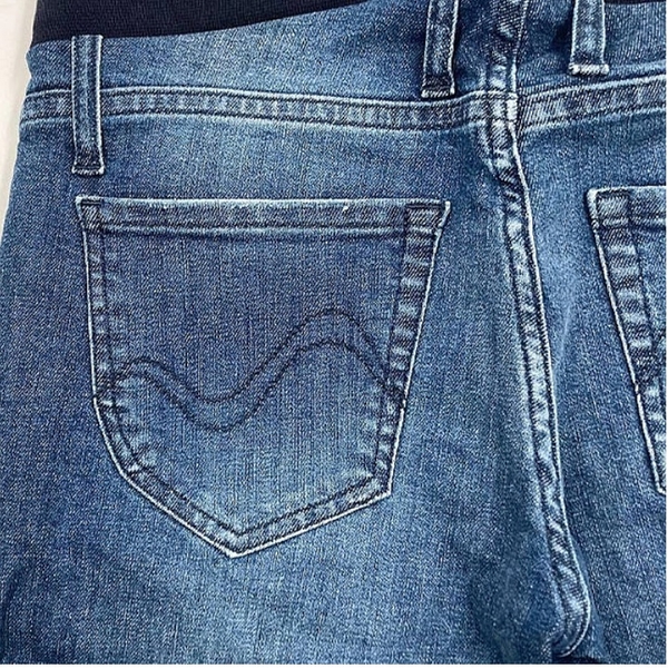 Джинси вузькі вкорочені Pietro Brunelli, джинс, р.40, світло-синій (JP0043,W655/29637) - Pampik - 4