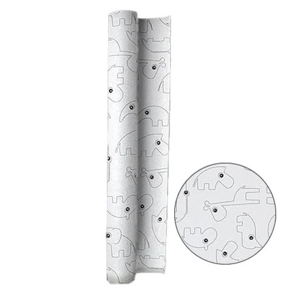 Декоративные обои Done by Deer, 53 см х10 м, белый (518668/37469) - Pampik - 2