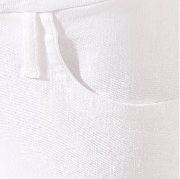 Джинси вузькі вкорочені Pietro Brunelli, джинс, р.40, білий (JP0043,000/27492) - Pampik - 3