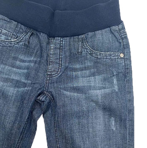 Джинси прямі варені з бандажем Pietro Brunelli, джинс, р.40, синій (JP0040.504/3464) - Pampik - 3