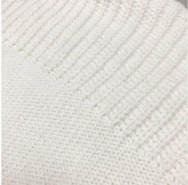 Свитер вязаный Pietro Brunelli Trembland, р.42, молочный (MAM065/29589) - Pampik - 5