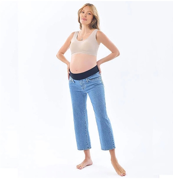 Джинси вкорочені Pietro Brunelli вільного крою, джинс, р.40, блакитний (JP0MUM,W020/33699) - Pampik - 5