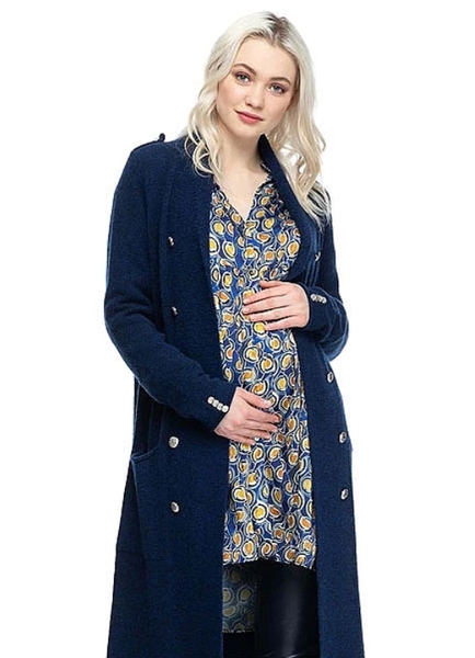 Сукня туніка абстракція Pietro Brunelli Keira, р.46, синій (AM1701/29588) - Pampik - 6