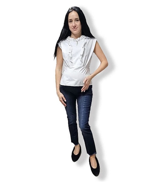 Джинси вузькі Pietro Brunelli Leonardo, джинс, р.40, темно-синій (JP0033,525/25277) - Pampik - 6