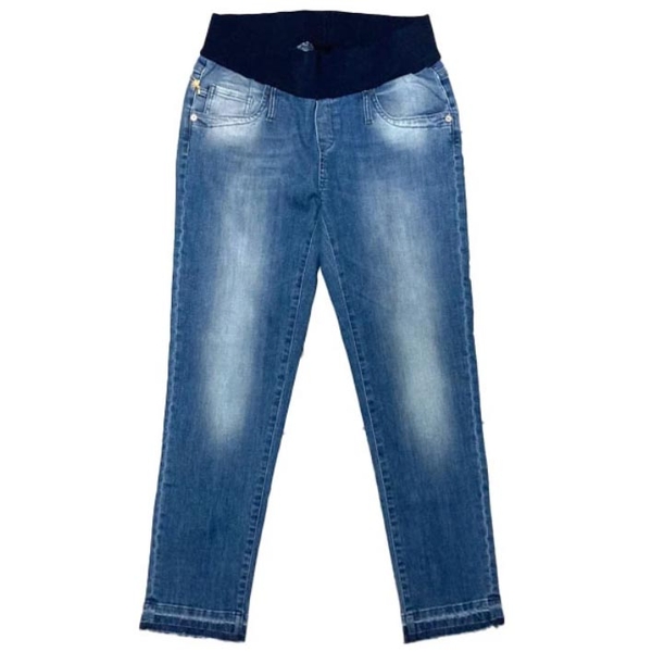 Джинси звужені вкорочені Pietro Brunelli Cool Girl Croop, джинс, р.40, світло-синій (JPSH44,571/23041) - Pampik