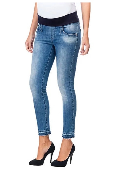 Джинси звужені вкорочені Pietro Brunelli Cool Girl Croop, джинс, р.40, світло-синій (JPSH44,571/23041) - Pampik - 6