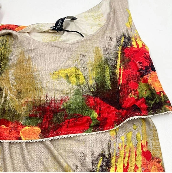 Сарафан трикотажний Pietro Brunelli, віскоза, р.40, червоний, (238/3485) - Pampik - 4