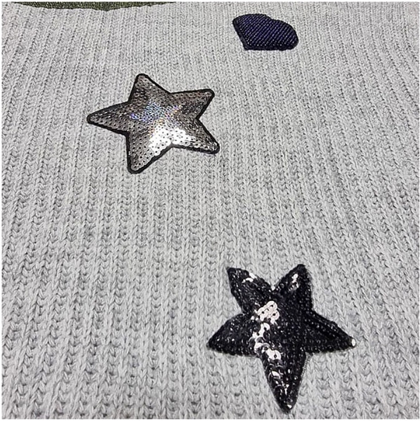 Светр Pietro Brunelli, акрил, р.42, сірий (MAM013/21105) - Pampik - 3