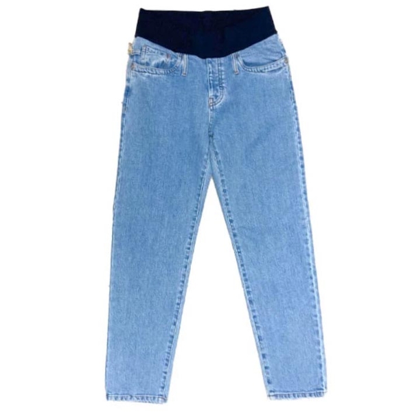 Джинси вкорочені Pietro Brunelli вільного крою, джинс, р.40, блакитний (JP0MUM,W020/33699) - Pampik