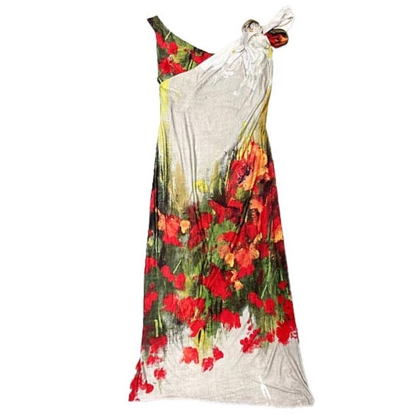 Сарафан трикотажний Pietro Brunelli, віскоза, р.40, червоний, (238/3485) - Pampik - 2