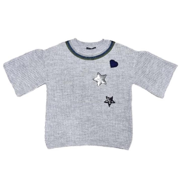 Светр Pietro Brunelli, акрил, р.42, сірий (MAM013/21105) - Pampik