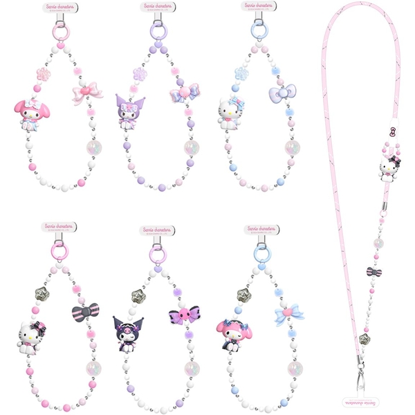 Ланцюжок для телефону Pop Top Hello Kitty та друзі Милий стиль (25SM-008) - Pampik - 8