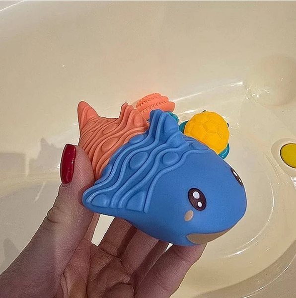 Ігровий набір для ванної Ludi Бризкалки, 3 шт. (40074/36854) - Pampik - 7