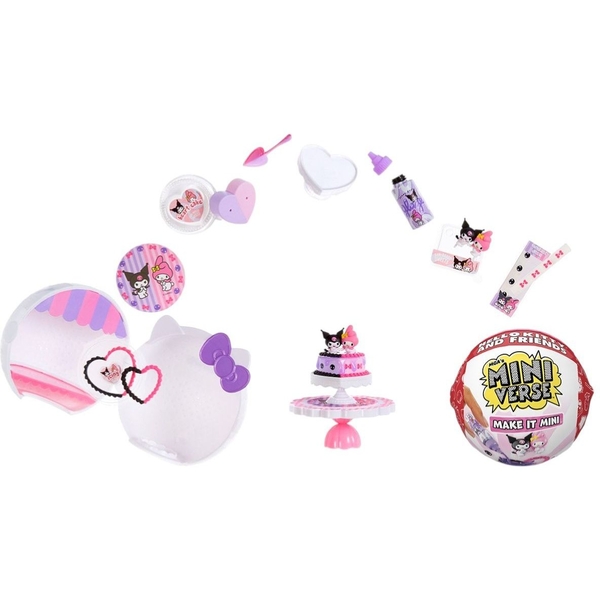 Ігровий набір MGA's Miniverse Sanrio S2 Створи стиль разом з Хеллоу Кітті та друзями, в асортименті (547235) - Pampik