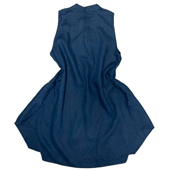 Сукня лляна Pietro Brunelli, р.48, синій (AМ0071/24079) - Pampik - 2