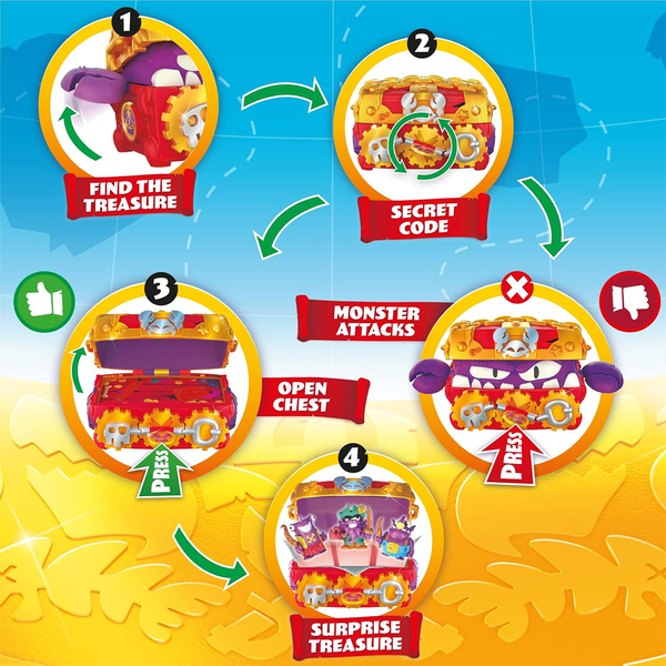 Игровой набор Piratix S Сундук с сокровищами (PPXSP116IN00) - Pampik - 5