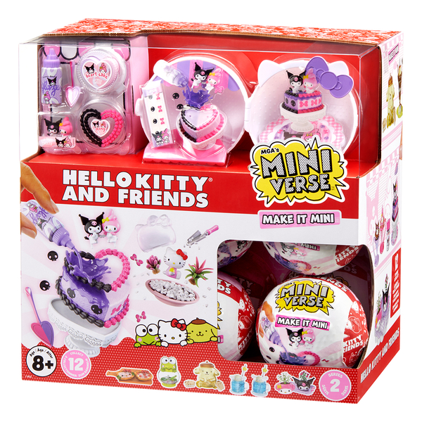 Ігровий набір MGA's Miniverse Sanrio S2 Створи стиль разом з Хеллоу Кітті та друзями, в асортименті (547235) - Pampik - 12