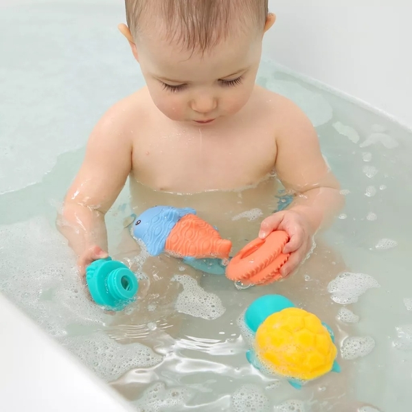 Ігровий набір для ванної Ludi Бризкалки, 3 шт. (40074/36854) - Pampik - 4