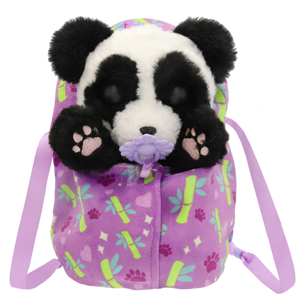 Інтерактивна іграшка Baby Paws W3 Малюк Панда, з аксесуарами (927667IM) - Pampik - 7