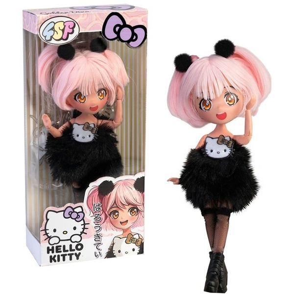 Кукла 4SF Manga Dolls серии Hello Kitty Золотая Дева, 19.5 см (HKTF0200) - Pampik