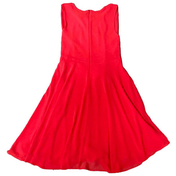 Платье со складами Pietro Brunelli, р.44, красное (AG0028/23527) - Pampik - 2