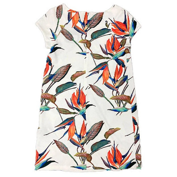 Сукня реглан Pietro Brunelli, р.46, білий з принтом (AG0024/16785) - Pampik - 2