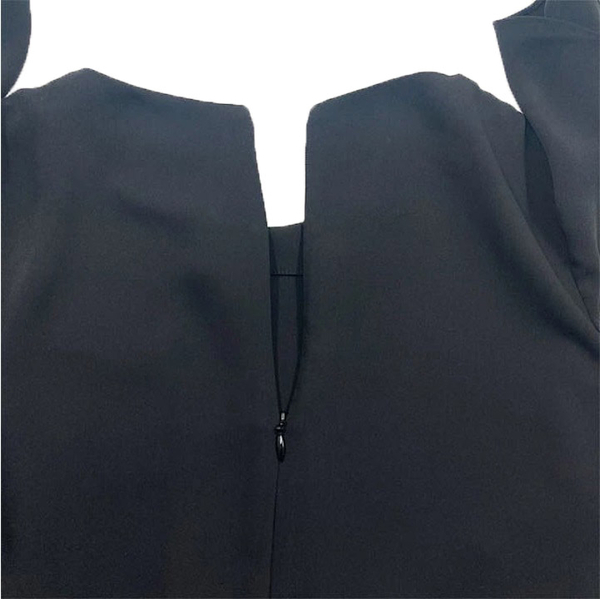 Сукня Pietro Brunelli Greta з крильцями та бічними воланами, р.42, чорний (AG1712/29582) - Pampik - 4