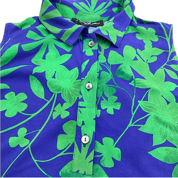 Сукня з оборкою Pietro Brunelli Vittoria, р.44, зелений (AM0162/27518) - Pampik - 3