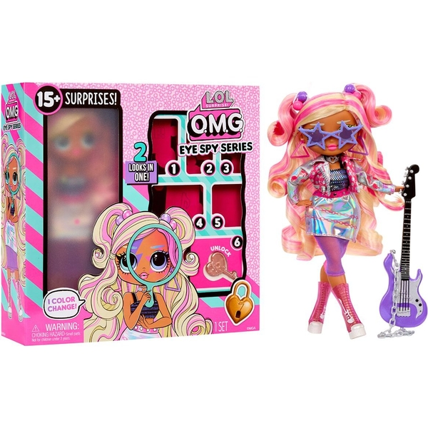 Ігровий набір з лялькою L.O.L. Surprise! O.M.G. Eye Spy Рок-Зірка (542681) - Pampik