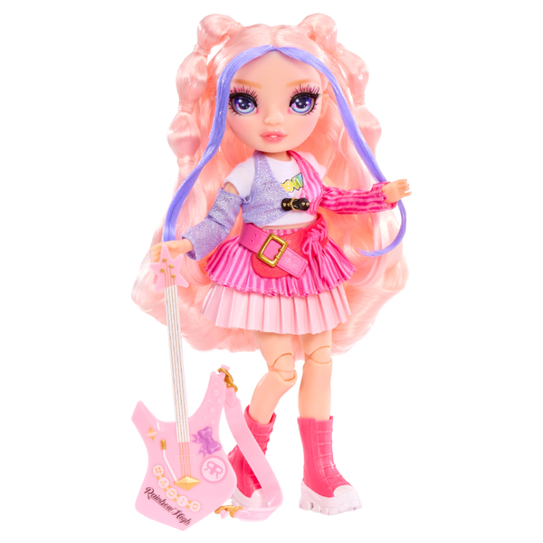 Кукла Rainbow High серии Junior High Rockband Белла, с аксессуарами, 23 см (565659) - Pampik - 2