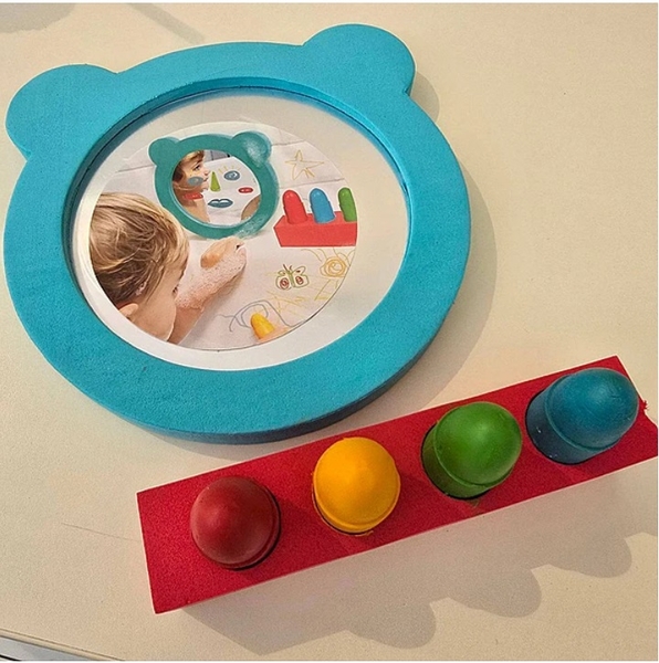 Ігровий набір для ванної Ludi з дзеркалом (40073/36853) - Pampik - 6