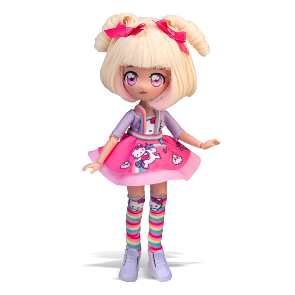 Кукла 4SF Manga Dolls серии Hello Kitty Конфетка Единорог, 19.5 см (HKTF0400) - Pampik - 5